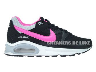 407626-065 Nike Air Max Command Black/Pink Pow-Wolf Grey-White