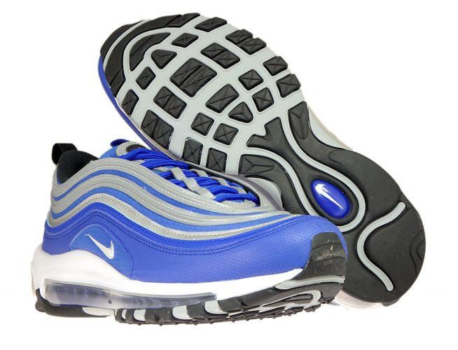 nike 97 silver blue