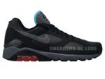 Nike Air Max 180 Black/Dark Grey–Alarming Red–Chlorine Blue 310155-005