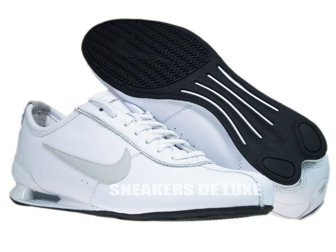 håndtag lejlighed pulver 316317-128 Nike Shox Rivalry White/Neutral Grey-Black