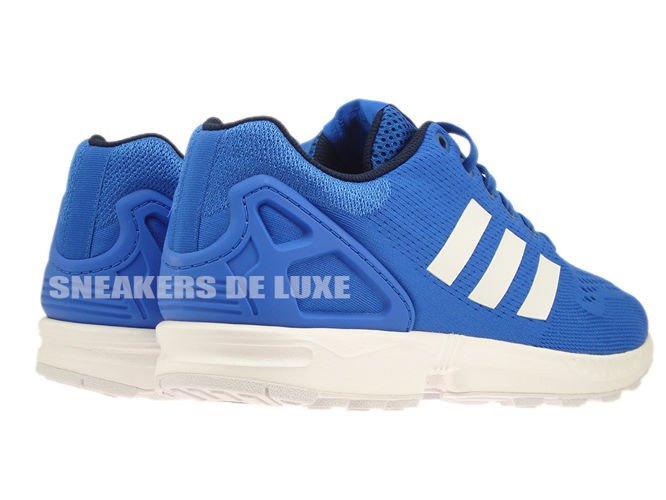 zx flux blue and white