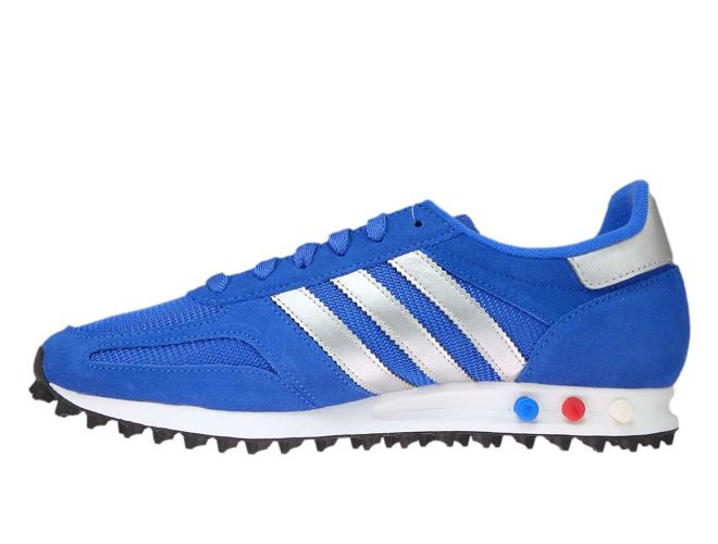 la trainer adidas blue