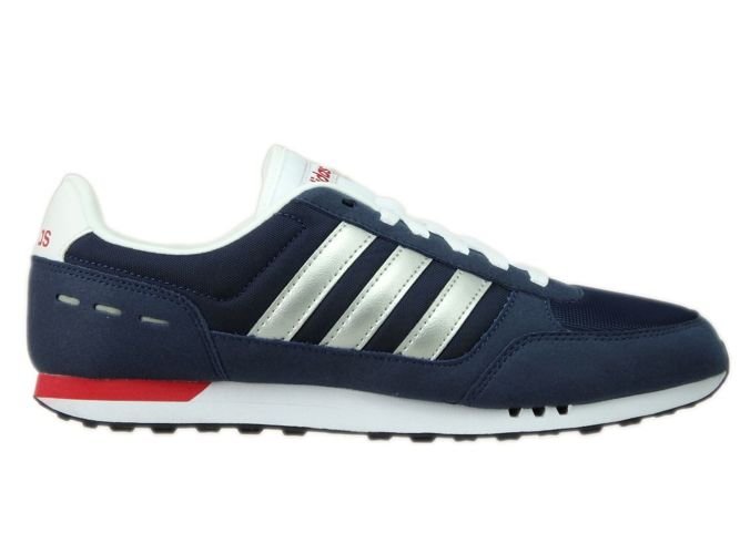 F99330 adidas NEO City Racer Collegiate Navy/Matte Silver/Power Red