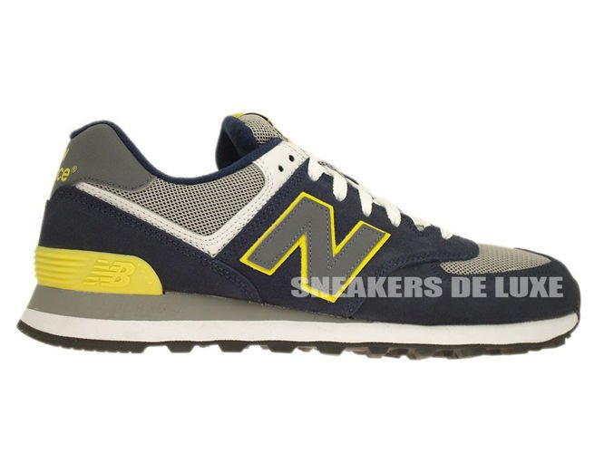 New balance navy and yellow sales