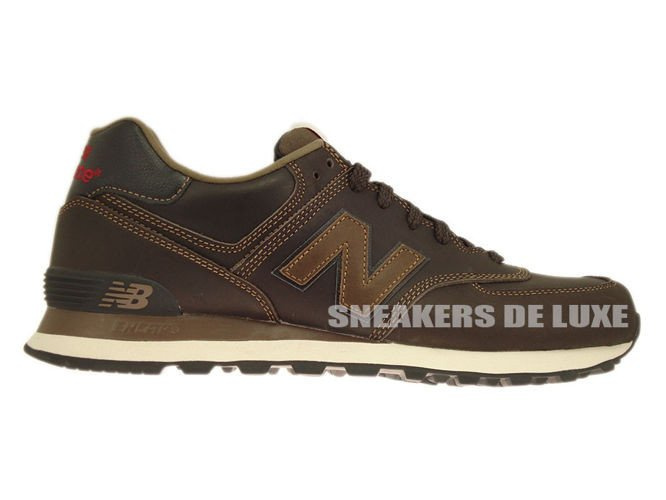 new balance 574 black and brown