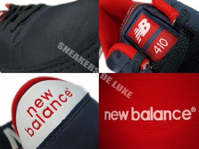 new balance u410 red navy