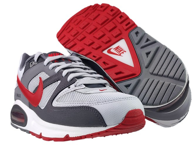 Nike Air Max Command 629993049 Pure Platinum/Gym Red