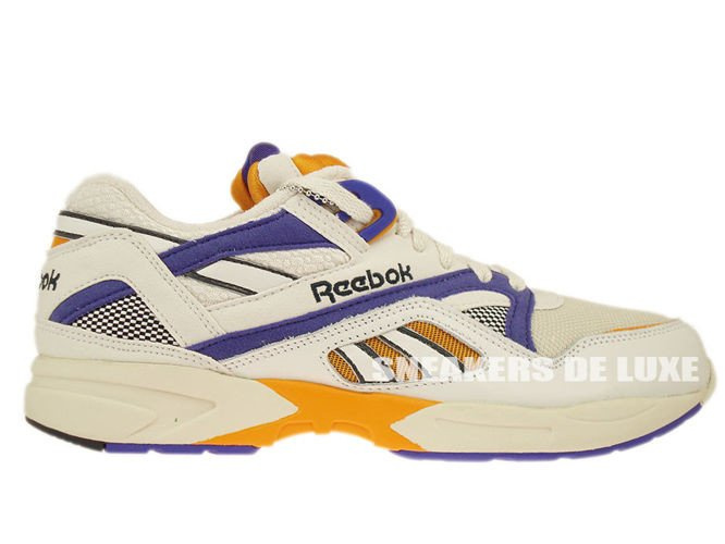 V60183 Reebok Pump Graphlite Chalk/Sandtrap/Purple