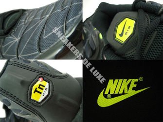 647315-070 Nike Air Max Plus TXT TN 1 Black/Volt-Dark Grey