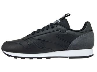 BS6210 Reebok Classic Leather Iconing Taping Black/Coal/White