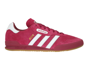 BY9773 adidas Jeans Super Mystery Ruby/Ftwr White/Gold Metallic