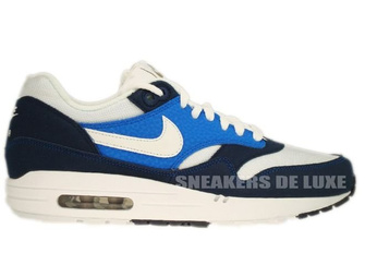 Nike Air Max 1 Midnight Navy/White-Soar-Khaki 308866-407