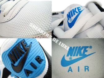 Nike Air Max 90 White/Black-Zen Grey-Laser Blue 325018-108