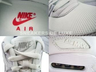 Nike Air Max 90 White/White-Varsity Red 325018-111