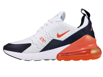 Nike Air Max 270 943345-107 White/Turf Orange
