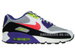 Nike Air Max 90 Black/White-Flint Grey-Hot Red 345188-001
