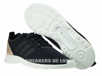 S78962 adidas ZX Flux ADV Smooth Core Black/Copper Met./Core White