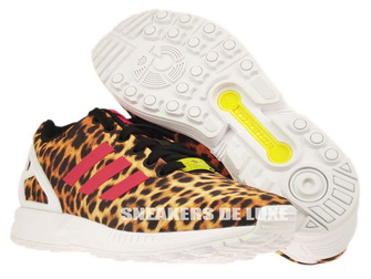 M21365 adidas ZX Flux 8K Textile Black/Vivid Berry/Running White