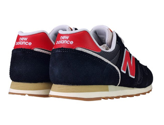 New Balance ML373HL2 Black with team red