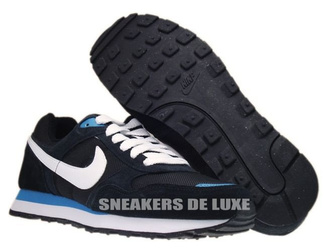 456535-014 Nike MD Runner Black/White-Dynamic Blue