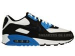 Nike Air Max 90 Black/Anthracite-White-Blue Lacquer 309299-022