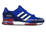 BB1220 adidas ZX 750 Collegiate Royal/Footwear White/Dark Blue