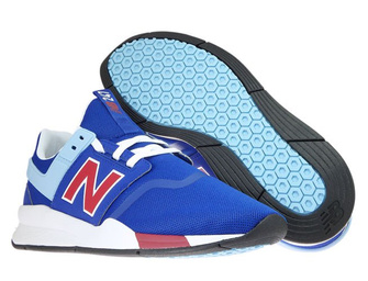 New Balance MS247FM Deconstructed Team Royal with Team Red