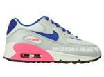 345018-116 Nike Air Max 90 PS White/Hyper Blue-Pink-Pure Platinum