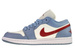 Nike Air Jordan 1 Low DC0774-164 Sail/Dune Red-Blue Grey-White