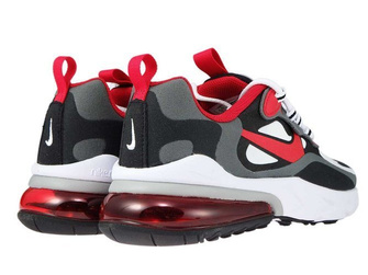 Nike Air Max 270 React BQ0103-011 Iron Grey/University Red-Black