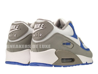 325018-054 Nike Air Max 90 Medium Grey/White-Varsity Royal
