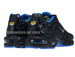 605112-028 Nike Air Max Plus TN 1 Black/Metallic Silver- Soar-White
