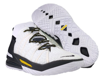 Nike Lebron XVIII CQ9283-100 White/Amarillo-Black