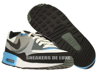 Nike Air Max Light C1.0 631758-104 Summit White / Black-Vivid Blue-Dark Mica Green
