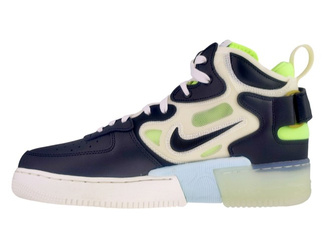 Nike Air Force 1 Mid React DQ1872-100 Sail/Black-Ghost Green