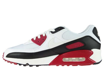 Nike Air Max 90 CT4352-104 White/White-New Maroon-Black