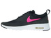 814444-001 Nike Air Max Thea Black/ Hyper Pink-White