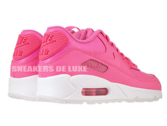 724825-600 Nike Air Max 90 Pink Pow/Pink Pow-White