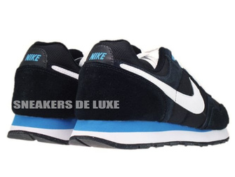 456535-014 Nike MD Runner Black/White-Dynamic Blue