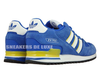 BY9272 adidas ZX 750 Blue/Ftwwht/Eqtyel 