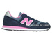 New Balance W373SNP 373 Navy / Pink Suede