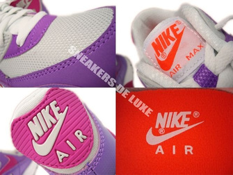 345017-016 Nike Air Max 90 Pure Platinum/Fusion Pink/Laser Purple 345017-016