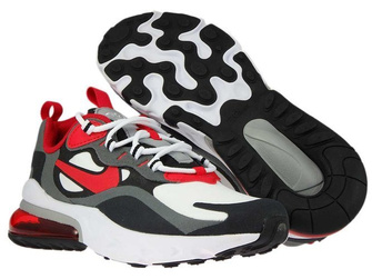 Nike Air Max 270 React BQ0103-011 Iron Grey/University Red-Black
