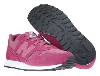 New Balance WL373DPW Dark Pink with White