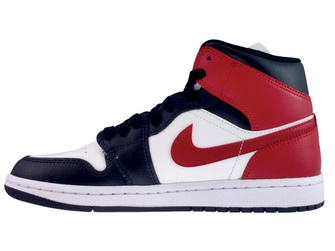 Nike Air Jordan 1 Mid BQ6472-160 Sail/Gym Red-Off Noir-White