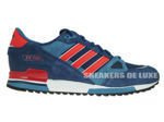 M18260 Adidas ZX 750 Collegiate Navy / Poppy / Running White