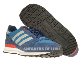 M25394 adidas Originals ZX 500 OG Hero Blue / Solid Grey / Poppy