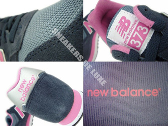 New Balance W373SNP 373 Navy / Pink Suede