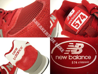 New Balance KL5741VP 574 Red / Grey