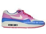 579758-100 Nike Air Max 1 Premium Hyperfuse Sail-Pink Force-Hyper Blue